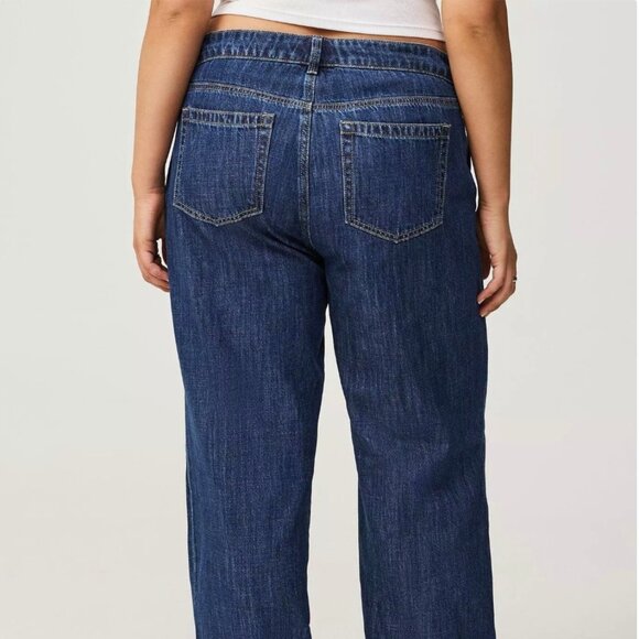 Torrid mid-rise wide leg drapey jean size 12 - Picture 3 of 3